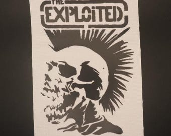 The Exploited - Skull Patch