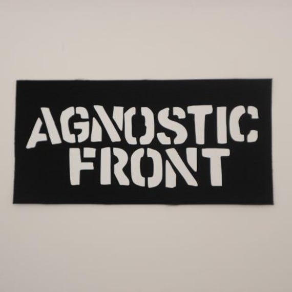 Agnostic Front - Logo Patch - Etsy