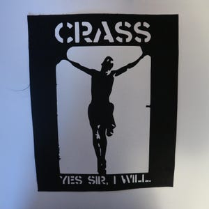 Crass - Yes Sir Patch