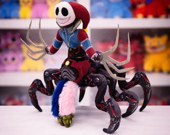 The Prototype Experiment 1006 Plush Poppy Playtime Lily Lovebraids Creepy Horror Plushie Game Character Stuffed Animal Fan Gift Collectible