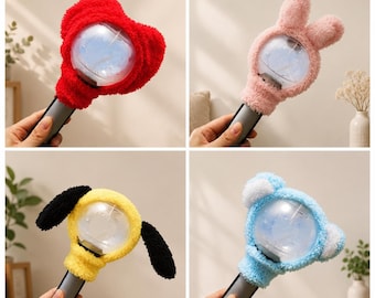 BT21 Bulletproof Support Army Bomb Cover, BTS Army Bomb Light Stick Cover, Kpop Concert Lightstick Case, Cute Bangtan Fan Gift