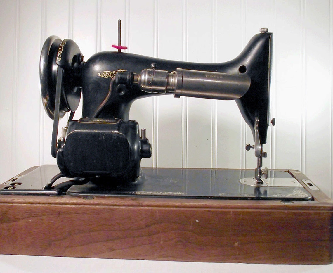 Antique Singer Sewing Machine from 1926 Etsy