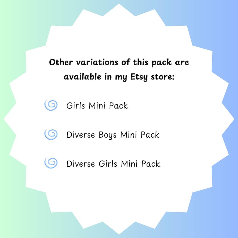 Boys Mini Pack - 150+ AAC Symbols Boardmaker Picture Communication ...