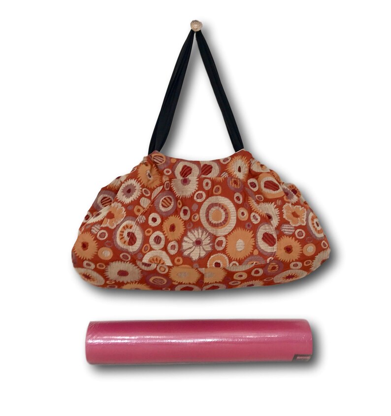 YogaTote Bag Gym Bag Reversible Extra Large Yoga Mat Tote Gym Bag Beach Bag YogaTote by Rebecca Yarbrough