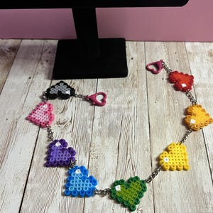 Kandi Heart Belt Chain