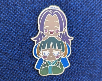 Maomao & Jinshi Enamel Pin - Apothecary Diaries