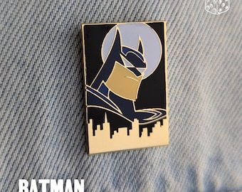 Batman - Enamel Pin Comic Gotham City Hero Retro Gift | Dark Knight Fans & Collectors
