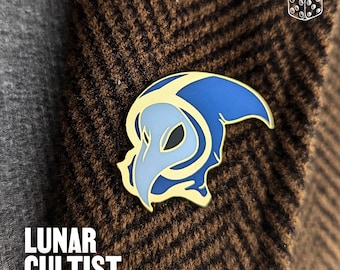 Lunatic Cultist Enamel Pin: Terraria Gaming Collectible