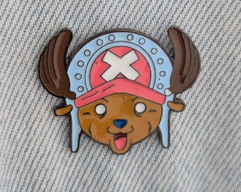Tony Tony Chopper Enamel Pin – One Piece Anime Collectible