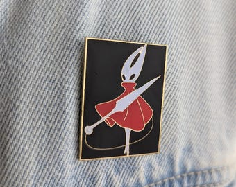 Silksong - Enamel Pin Hollow Knight  Hornet Indie Game Collectible