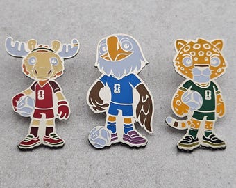 2026 World Cup Mascot Enamel Pins Set | USA, Canada, Mexico Soccer Fans