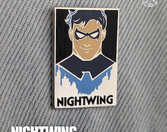 Nigthwing - Enamel Pin Batman Comics Inspired