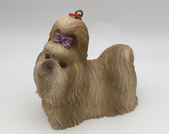 Lhasa Apso Dog Collectible Figurine Ornament