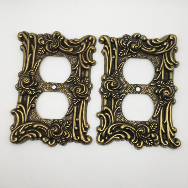Black Outlet Cover Etsy