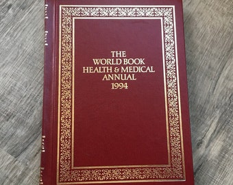 The World Book Health & Medical Annual 1994, Hardcover