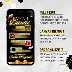 Graduation Video Invitation, Animated Grad Announcement, Digital Graduation Party Invite, Editable Grad Celebration Evite Template