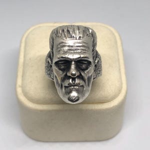 Frankenstein’s Monster Silver Ring – Unleash the Legend!