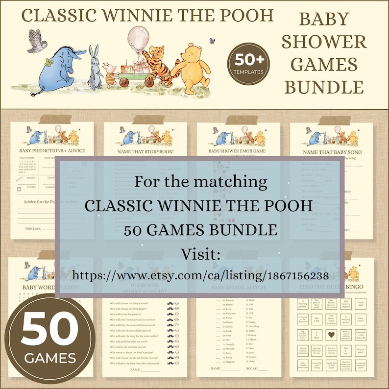 the winnie the pooh game bundle with 50 games
