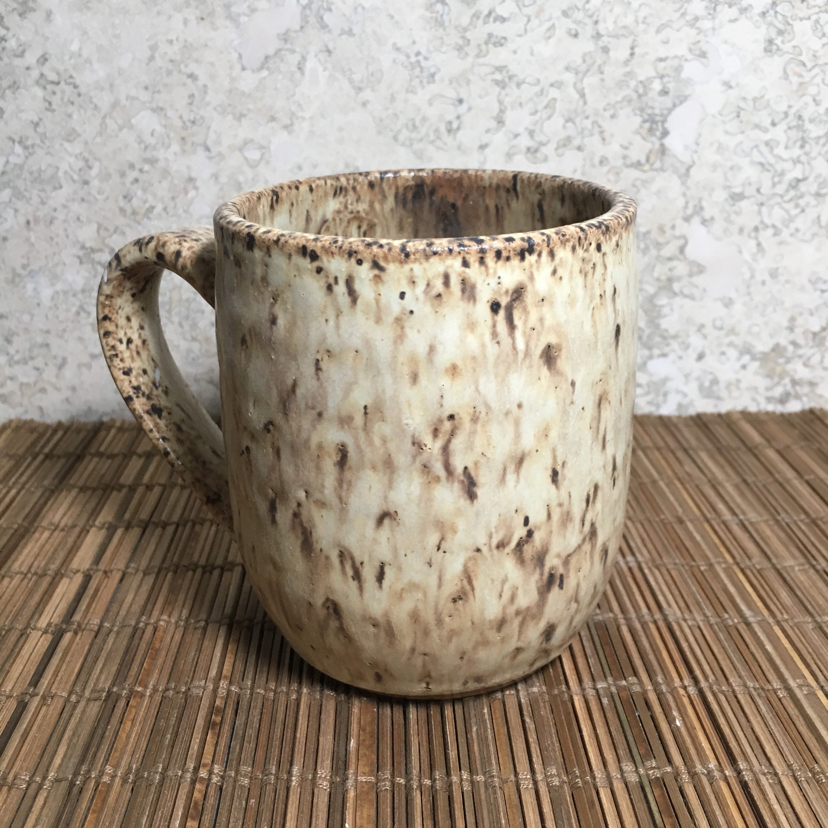 Rustic Mug Handmade Stoneware Mug Rustic Ceramic Mug Etsy