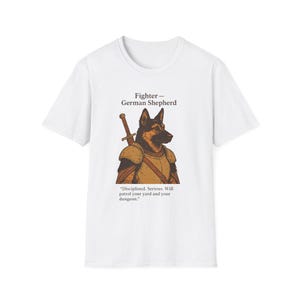 German Shepherd Fighter T-Shirt