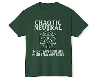 T-shirt chaotique neutre