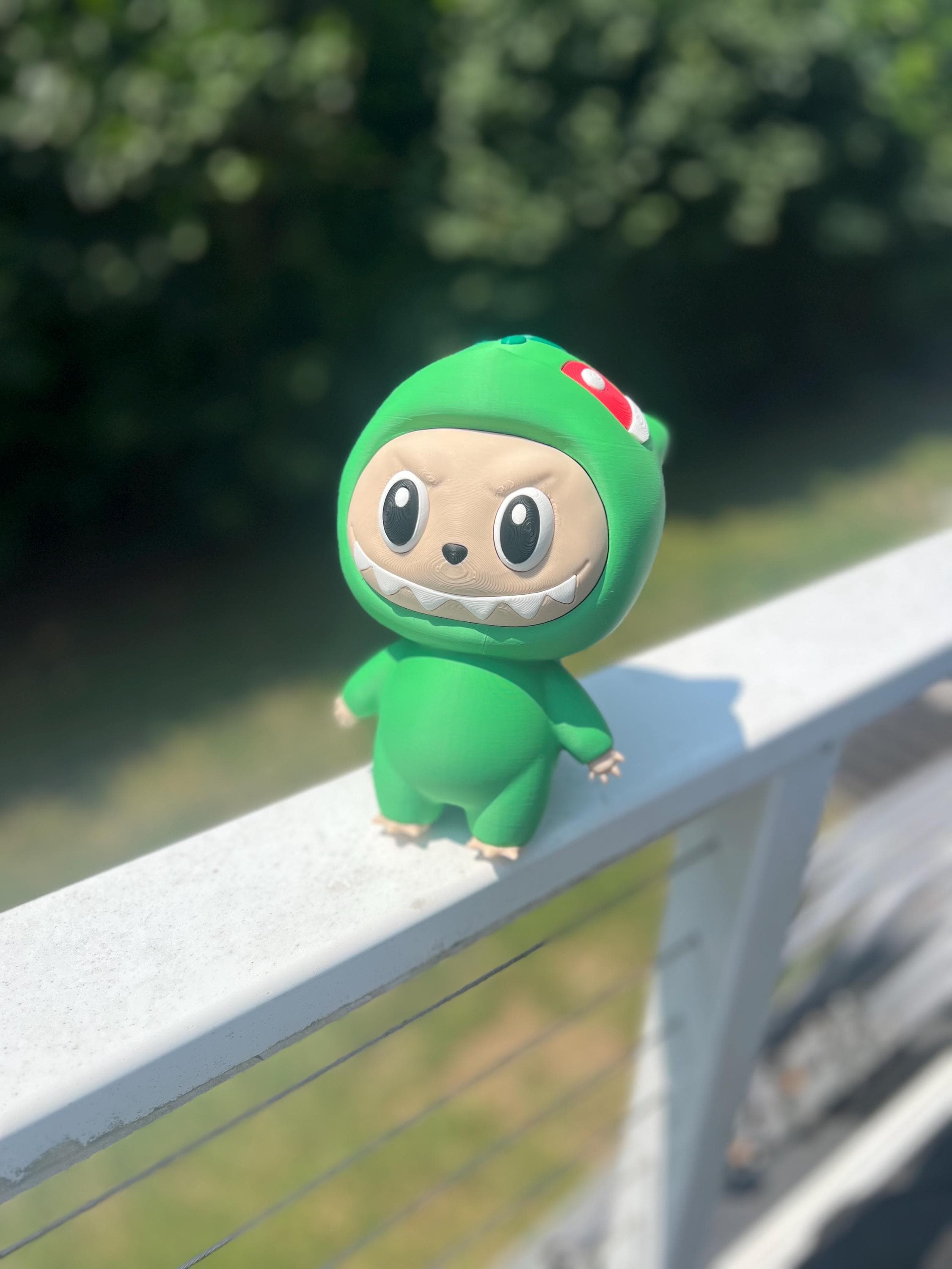 3D Printed Labubu Bulbasaur