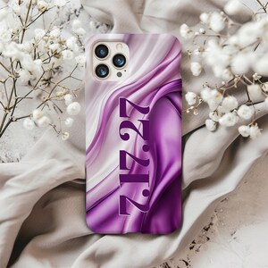 iPhone case CUSTOM DATE, Quiet Luxury iPhone case, Tough Magnetic Glam iPhone case, Wedding Date iPhone case, Gifts for Her Anniversary Gift