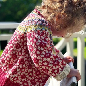 Fair Isle Strickmuster für Kinder