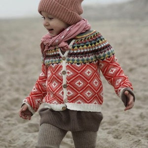 Fair Isle Cardigan for Girls image 7