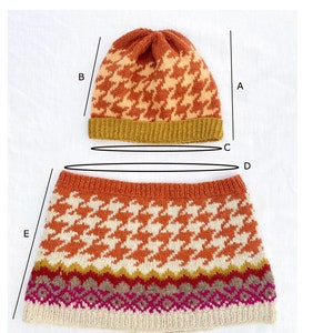 Cowl and Hat pattern image 5