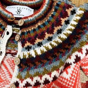 Fair Isle Cardigan for Girls image 8