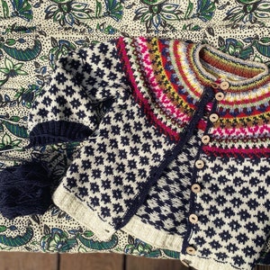 Fair isle Cardigan for Girls image 7