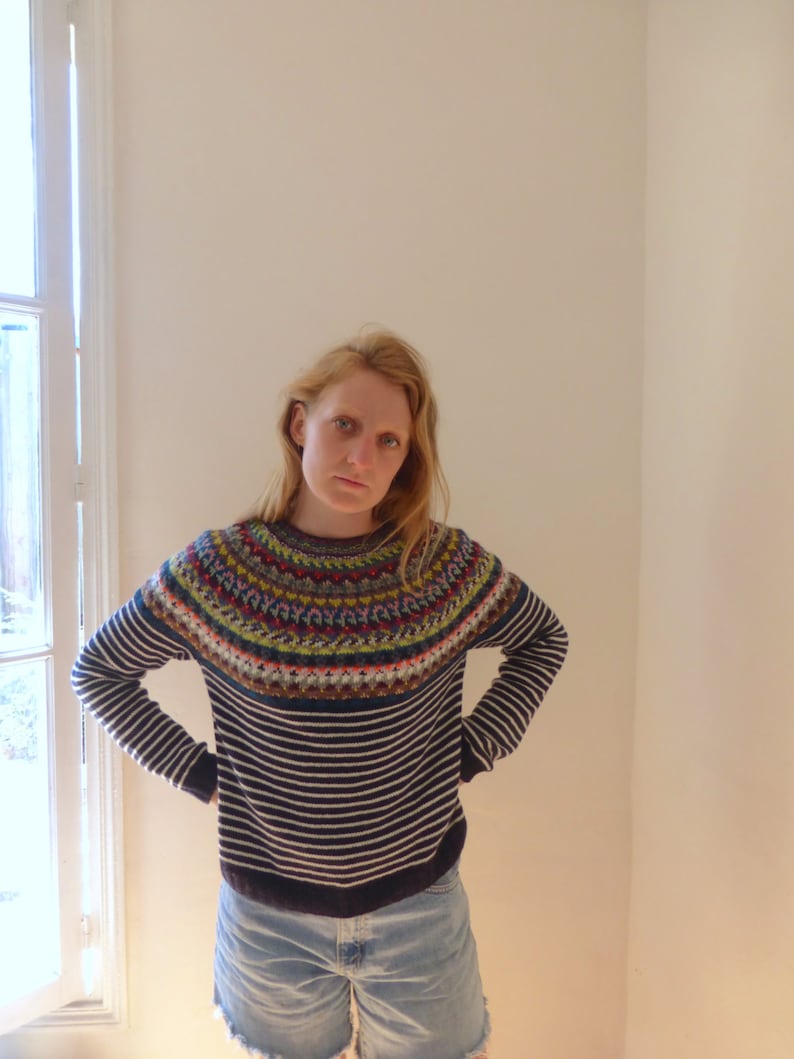 Original Fair isle Sweater for Women image 3