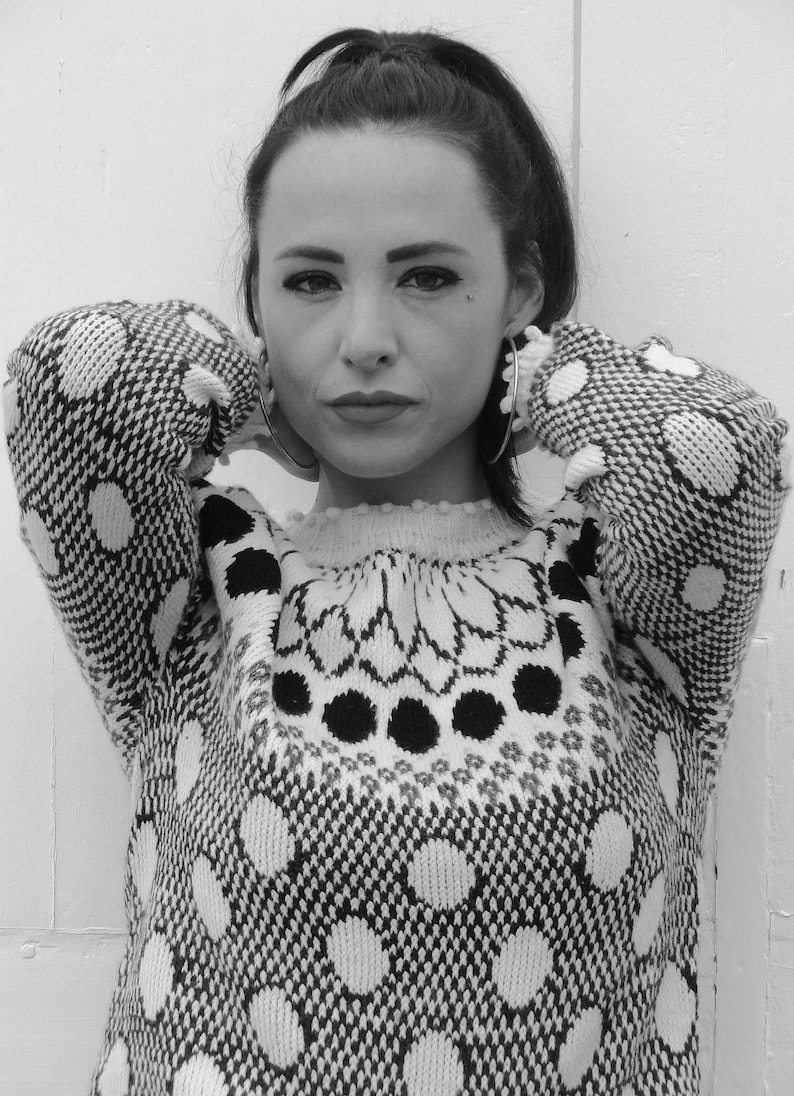 Modern Fair Isle Cardigan Knitting Pattern image 8