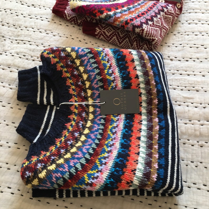 Original Fair isle Sweater for Women image 9