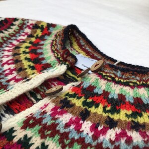 Fair isle Cardigan for Girls image 4