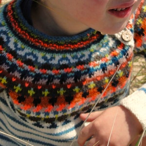 Marinière Striped Sweater with Fair isle Yoke image 7