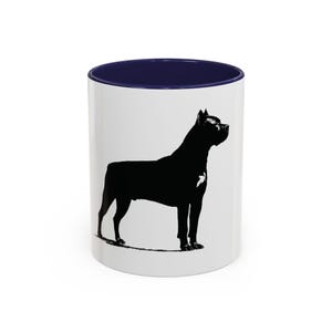 Courageous Dog Accent Coffee Mug - Perfect Gift for Pet Lovers, Home Décor, Dog-Themed Gift, Coffee Lovers, Animal Lovers