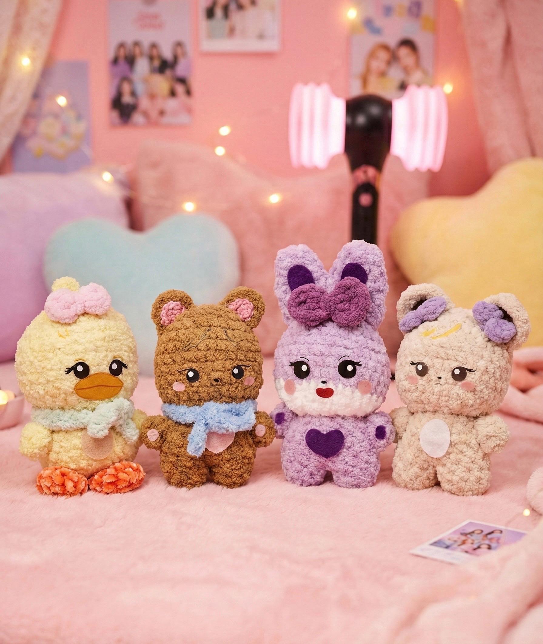 Ebook Blackpink BABY BUNDLE (4 in 1) (EN) Amigurumi Crochet