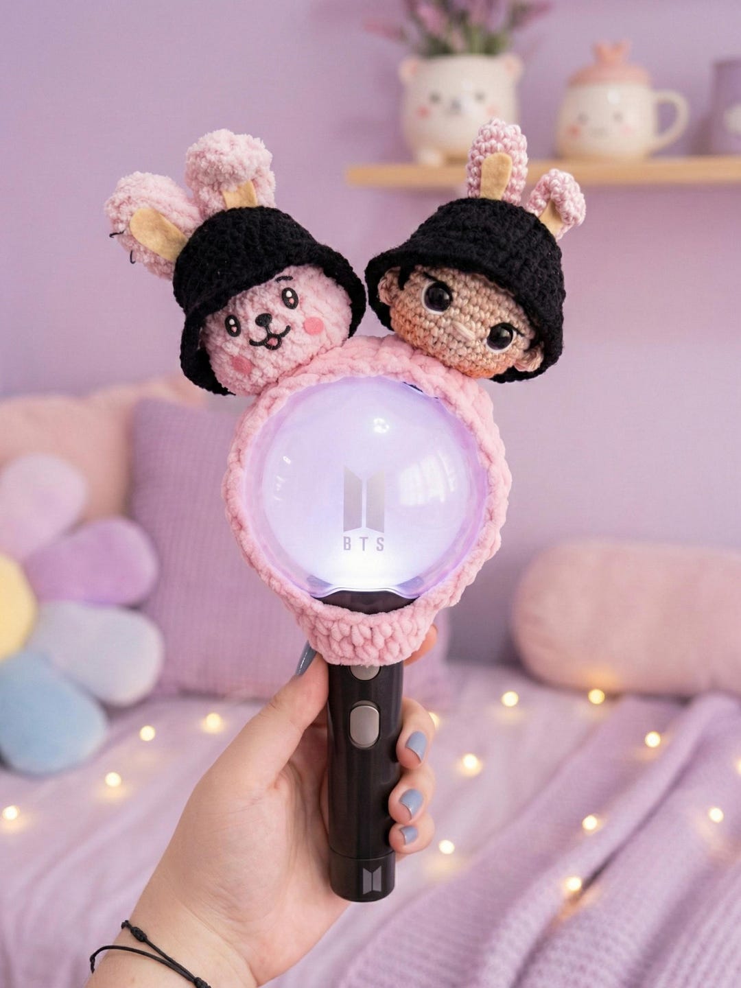 Amigurumi Pattern Army Bomb Cover BTS Lightstick | Handmade