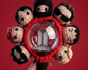 BTS Army Bomb Cover Crochet Pattern – Arirang Inspired Amigurumi