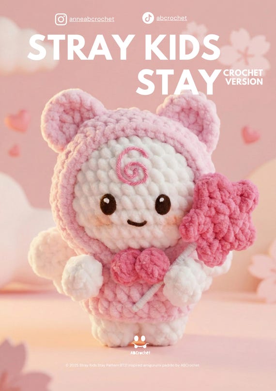 Stray Kids Starlight STAYZOO Crochet Pattern PDF | K-pop Fanmade
