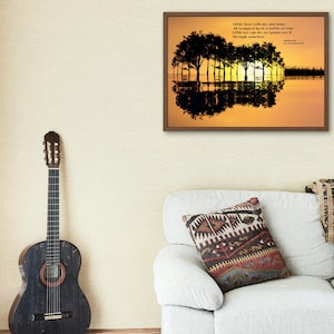 Custom Song Lyric Print, Guitar, Nature, Favorite Artist, Favorite Lyrics, Digital Print, Music Wall Art, Decor, Favorite Song, Many sizes