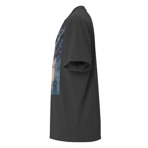 Camiseta oversize con efecto desgastado