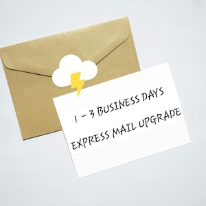 1 - 3 Business Days Express Shipping Upgrade