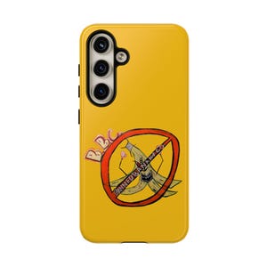Custodie per telefoni, design del logo originale disegnato a mano da Banned Banana Co, cover protettiva unica per smartphone, guscio resistente personalizzato, fantastico