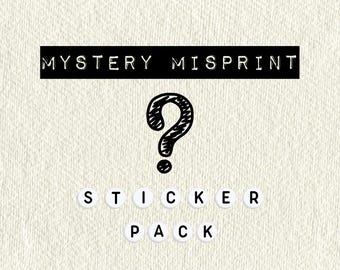 Oops! Misprinted Mystery Sticker Pack