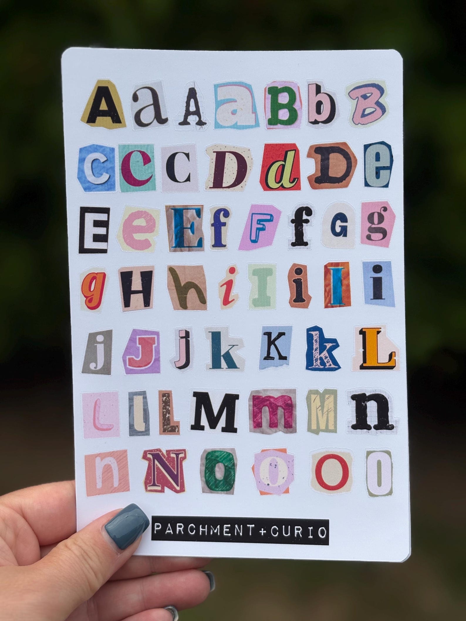 Vintage-inspired Ransom Note Stickers for Junk Journals, Scrapbooks ...