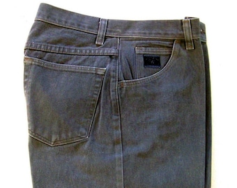 Vintage Wrangler Jeans: Women's Sage Green High Waist Denim Size 8 x 34