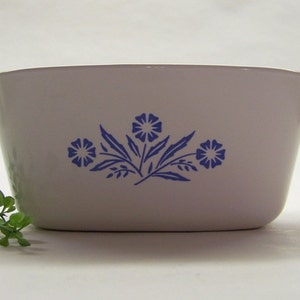 Vintage Corning Ware Blue Cornflower Small Casserole Dish P-43-B, Mini Casserole, Rustic Kitchen Decor, Farmhouse Decor